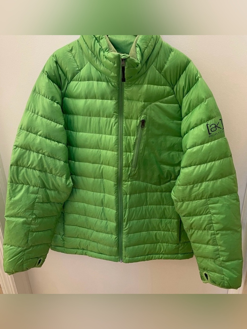 Burton Men's Baker AK Bright Green Down Insulated Jacket